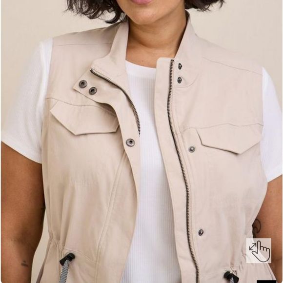 Torrid Happy Camper Ripstop Active Vest - Picture 4 of 5